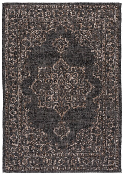 Safavieh Clearance Courtyard CY8481-37321 Black Rug
