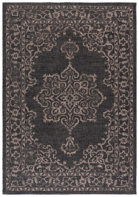 Safavieh Clearance Courtyard CY8481-37321 Black Rug