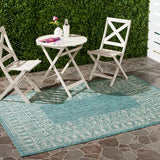 Safavieh Clearance Courtyard CY8482-37221 Blue Rug
