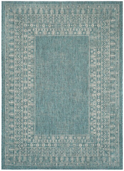 Safavieh Clearance Courtyard CY8482-37221 Blue Rug