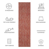 safavieh clearance courtyard cy8522 36522 red rug