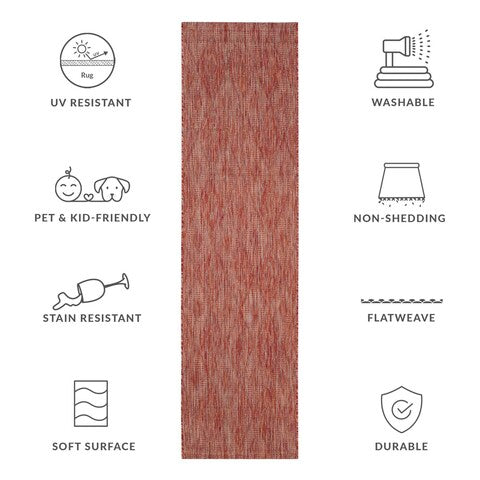 safavieh clearance courtyard cy8522 36522 red rug