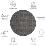 safavieh clearance courtyard cy8522 36622 black rug