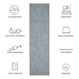 safavieh clearance courtyard cy8653 36821 blue rug
