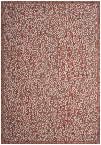 safavieh clearance courtyard cy8659 36521 rust rug