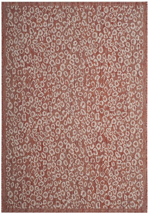 safavieh clearance courtyard cy8659 36521 rust rug