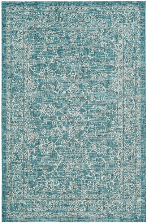 safavieh clearance courtyard cy8680 37221 turquoise rug