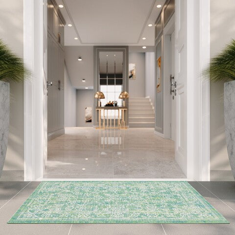 Safavieh Clearance Courtyard CY8680-55721 Green Rug