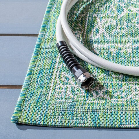 Safavieh Clearance Courtyard CY8680-55721 Green Rug