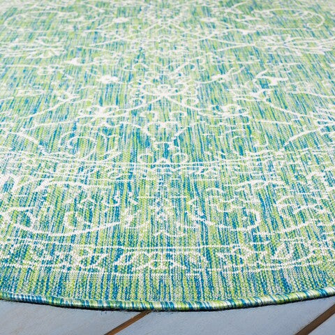 Safavieh Clearance Courtyard CY8680-55721 Green Rug