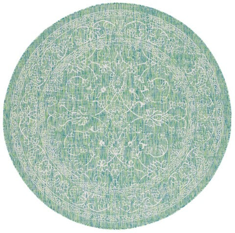 Safavieh Clearance Courtyard CY8680-55721 Green Rug