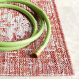 safavieh clearance courtyard cy8796 36521 rust rug