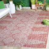 safavieh clearance courtyard cy8796 36521 rust rug