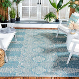 safavieh clearance courtyard cy8796 37121 aqua rug
