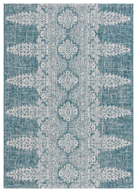 safavieh clearance courtyard cy8796 37221 teal rug