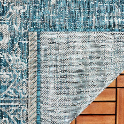 safavieh clearance courtyard cy8796 37221 teal rug