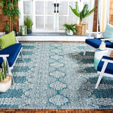 safavieh clearance courtyard cy8796 37221 teal rug