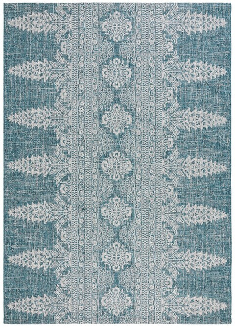 safavieh clearance courtyard cy8796 37221 teal rug