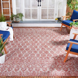 safavieh clearance courtyard cy8798 36521 rust rug