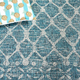 safavieh clearance courtyard cy8798 37221 teal rug