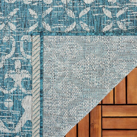 safavieh clearance courtyard cy8798 37221 teal rug