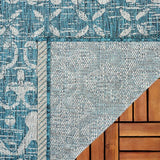 safavieh clearance courtyard cy8798 37221 teal rug