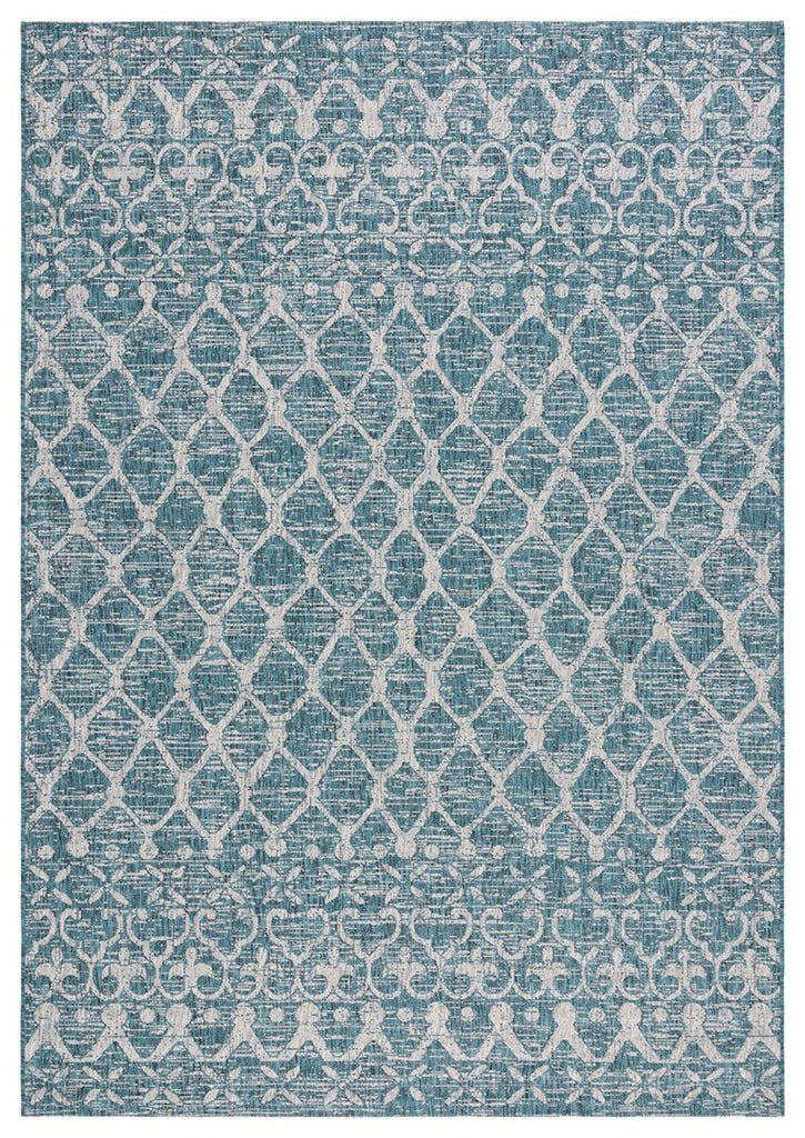 safavieh clearance courtyard cy8798 37221 teal rug