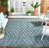 safavieh clearance courtyard cy8798 37221 teal rug