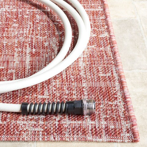 Safavieh Clearance Courtyard CY8806-36521 Rust Rug