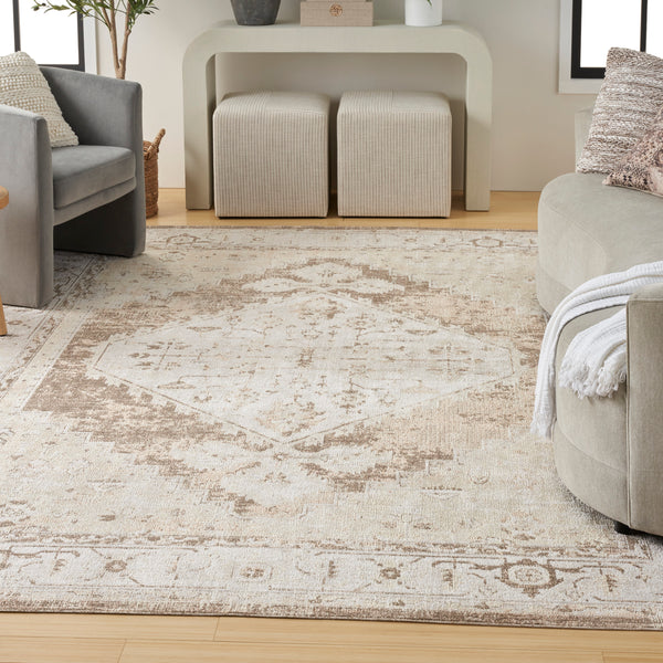 nourison astra machine washable asw11 beige rug