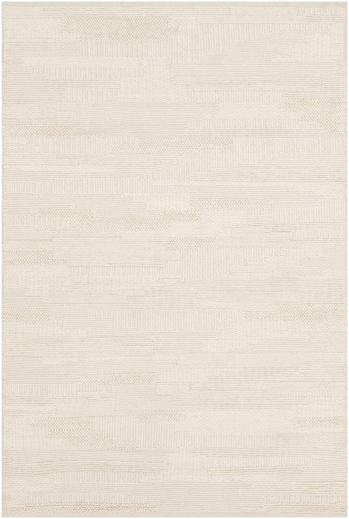 Hauteloom Cypress CYP Cream Woven/Flatwoven Wool Rug