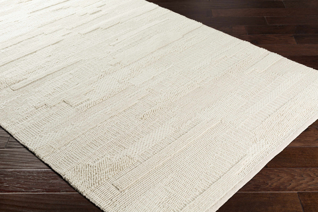 Hauteloom Cypress CYP Cream Woven/Flatwoven Wool Rug