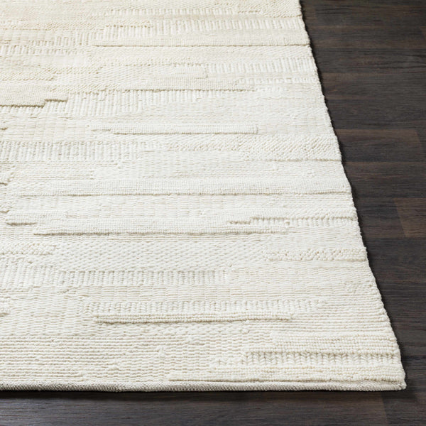 Hauteloom Cypress CYP Cream Woven/Flatwoven Wool Rug