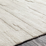 Hauteloom Cypress CYP Cream Woven/Flatwoven Wool Rug