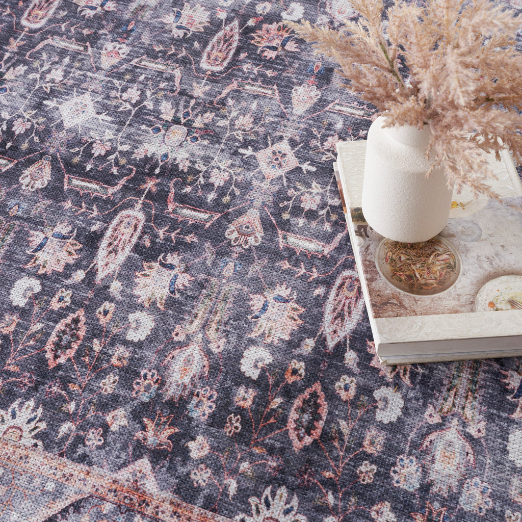 nourison grand washables grw06 navy ivory rug