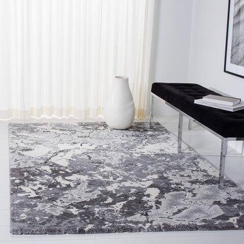 safavieh clearance cyrus shag cyr122f grey rug
