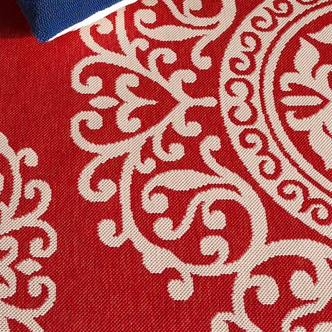safavieh clearance courtyard cys6008 238 red rug