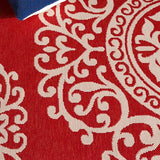 safavieh clearance courtyard cys6008 238 red rug