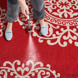 safavieh clearance courtyard cys6008 238 red rug