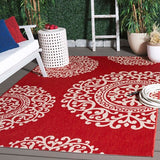 safavieh clearance courtyard cys6008 238 red rug
