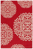 safavieh clearance courtyard cys6008 238 red rug