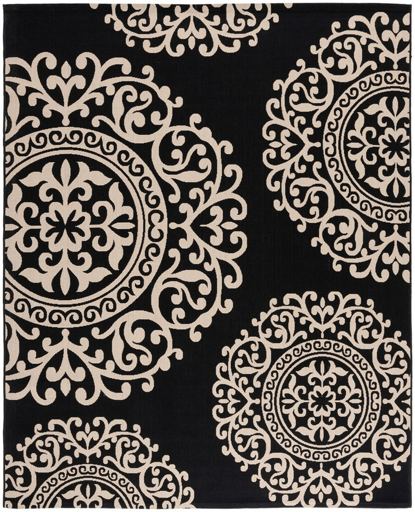safavieh clearance courtyard cys6008 256 black rug