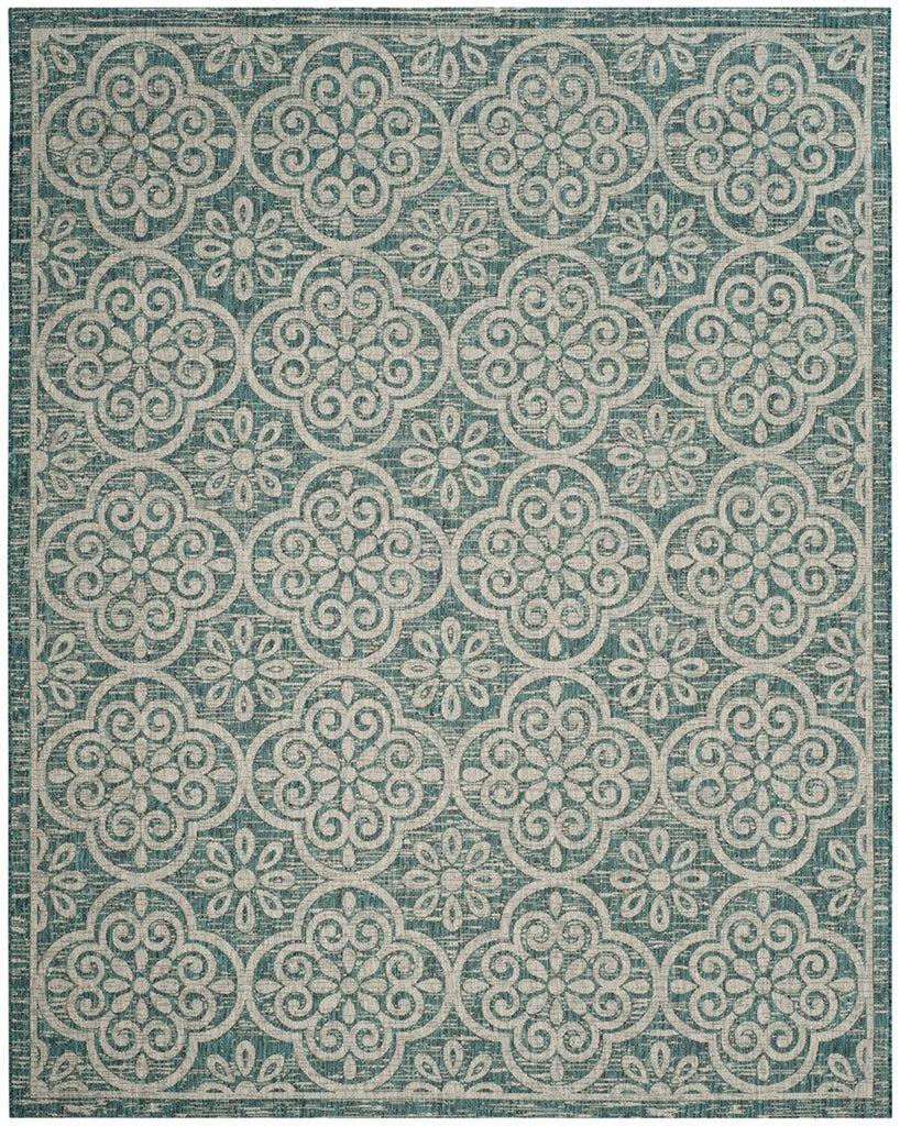 safavieh clearance courtyard cys8811 372 turquoise rug