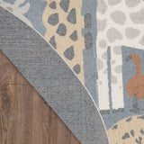 nourison astra machine washable asw01 multicolor rug