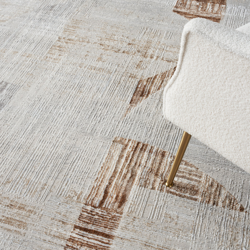 nourison iliana ili04 grey rug