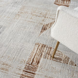 nourison iliana ili04 grey rug