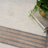 nourison desire dsr01 ivory silver rug