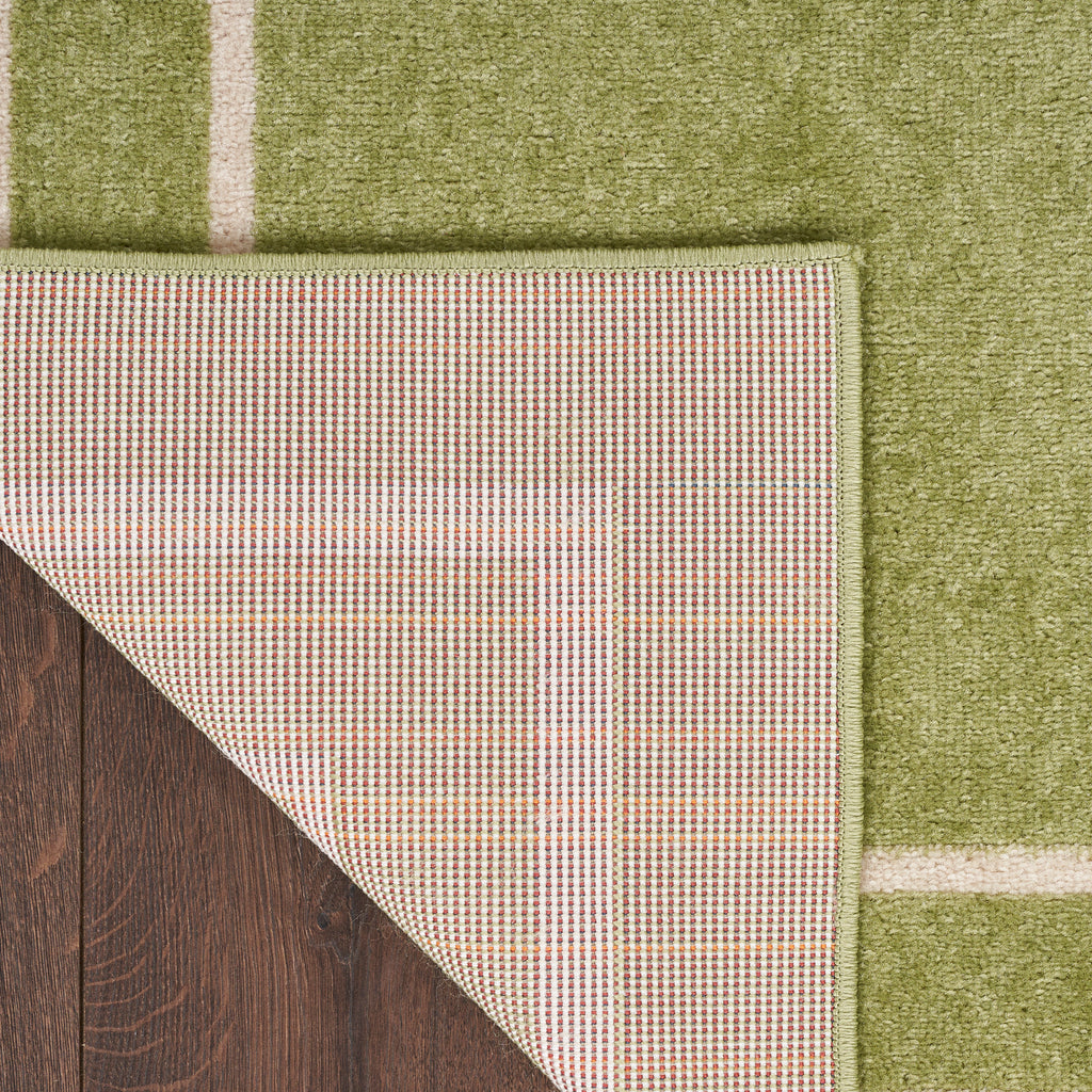 nourison nourison essentials nre02 green ivory rug