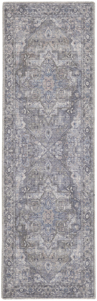 nourison new concept washables sr101 grey rug