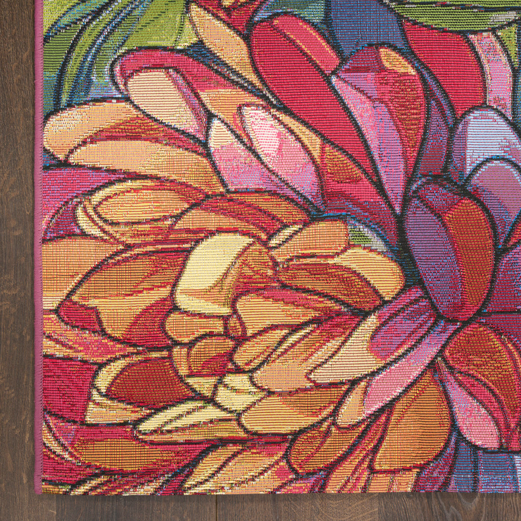 nourison color splash csp06 multicolor rug